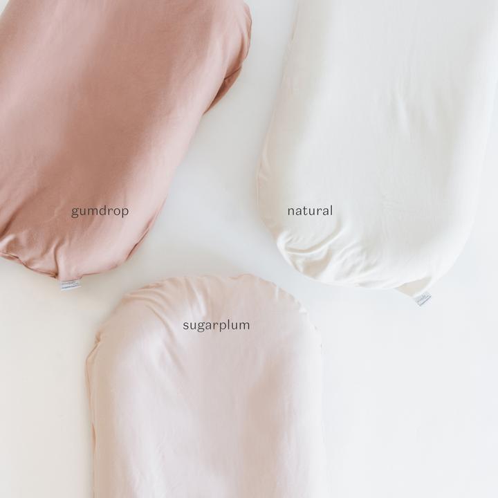 Organic Cotton Cover for Snuggle Me Infant Lounger - Soft & Breathable Baby Nest Cushion Protector - Perfect for Nursery, Playtime & Co-Sleeping