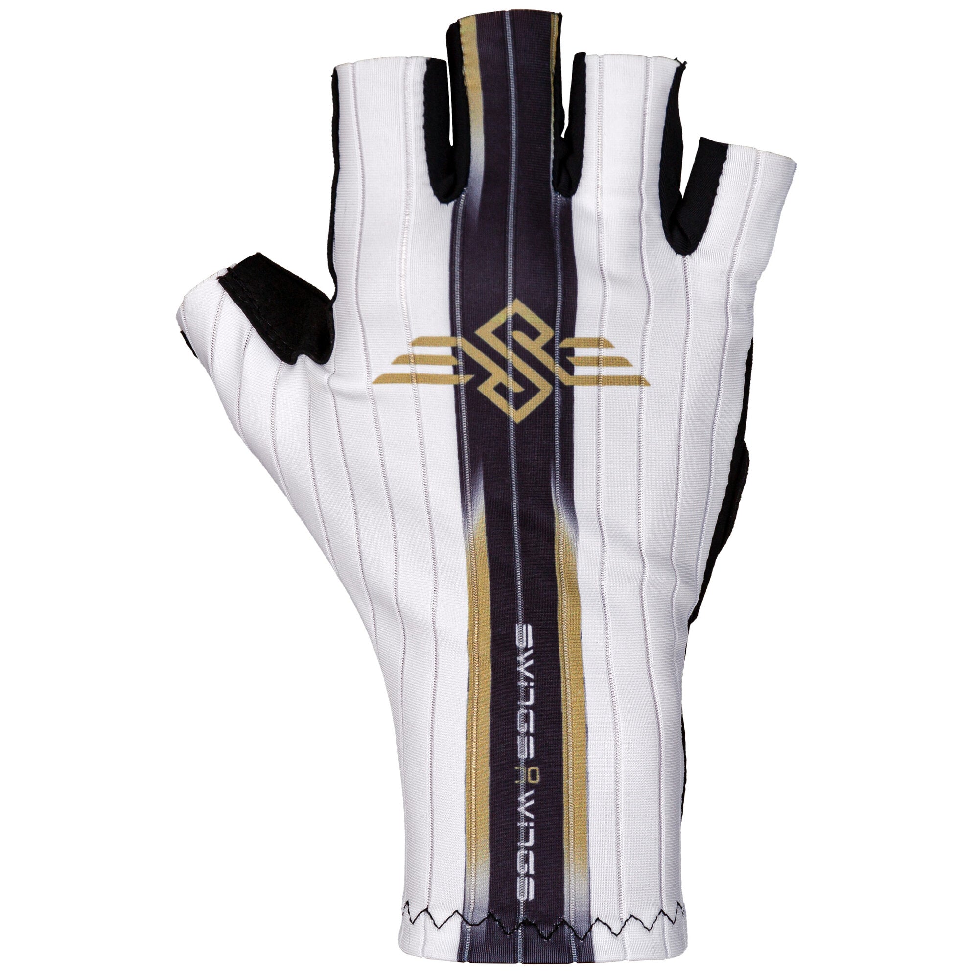 Aero Gloves for Cycling & Motorcycling - Breathable White Sports Gloves for Men & Women - Perfect for Outdoor Riding, Racing & Training