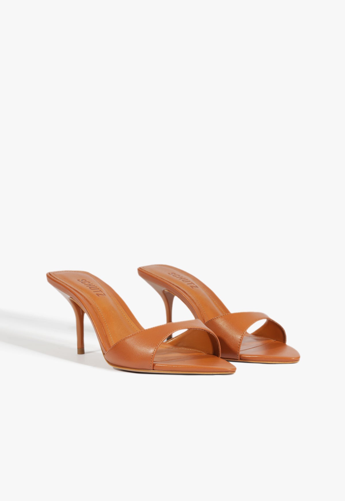 Elodie Leather Sandal with 25mm Mid Heel - Women's Comfortable Dress Sandals for Summer, Weddings & Casual Outings