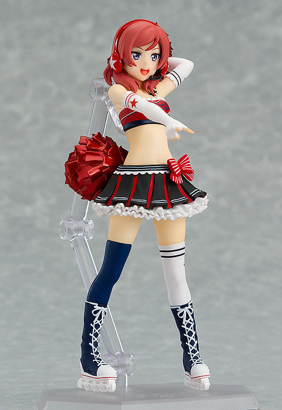 figFIX #016 Maki Nishikino Cheerleader Ver. LoveLive! School Idol Festival Anime Figure - Perfect for Anime Collectors, Display Shelf & Otaku Room Decor