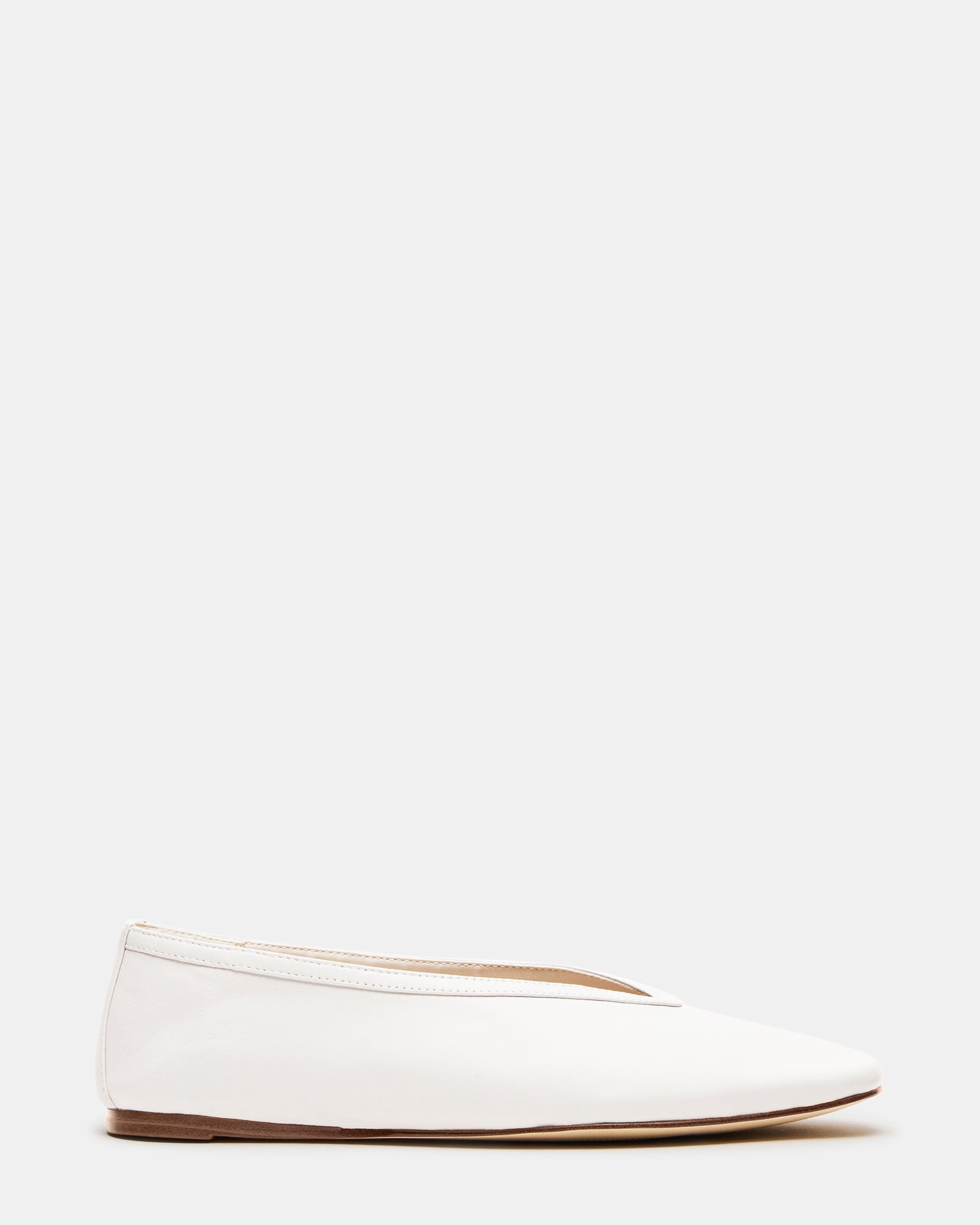 WHITE LEATHER