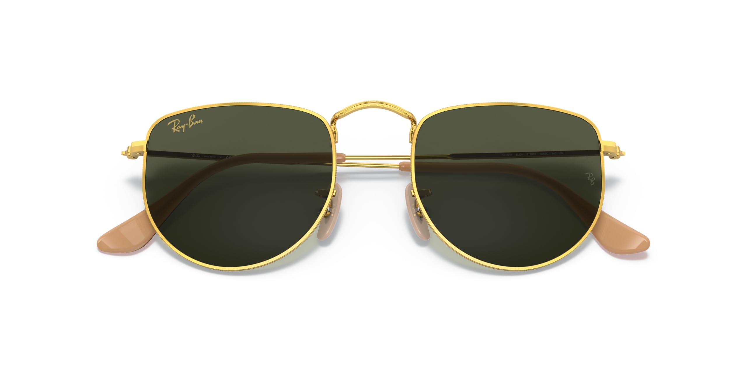 Ray-Ban RB3958 Round Sunglasses for Men & Women - Classic Polarized Aviator Style for Driving, Travel & Outdoor Activities