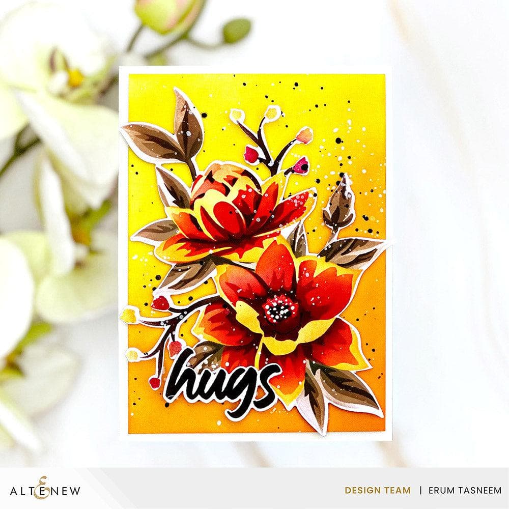 Stencil Art Die Set for Card Making & Scrapbooking - Charming Delight Add-on for DIY Crafts & Paper Projects