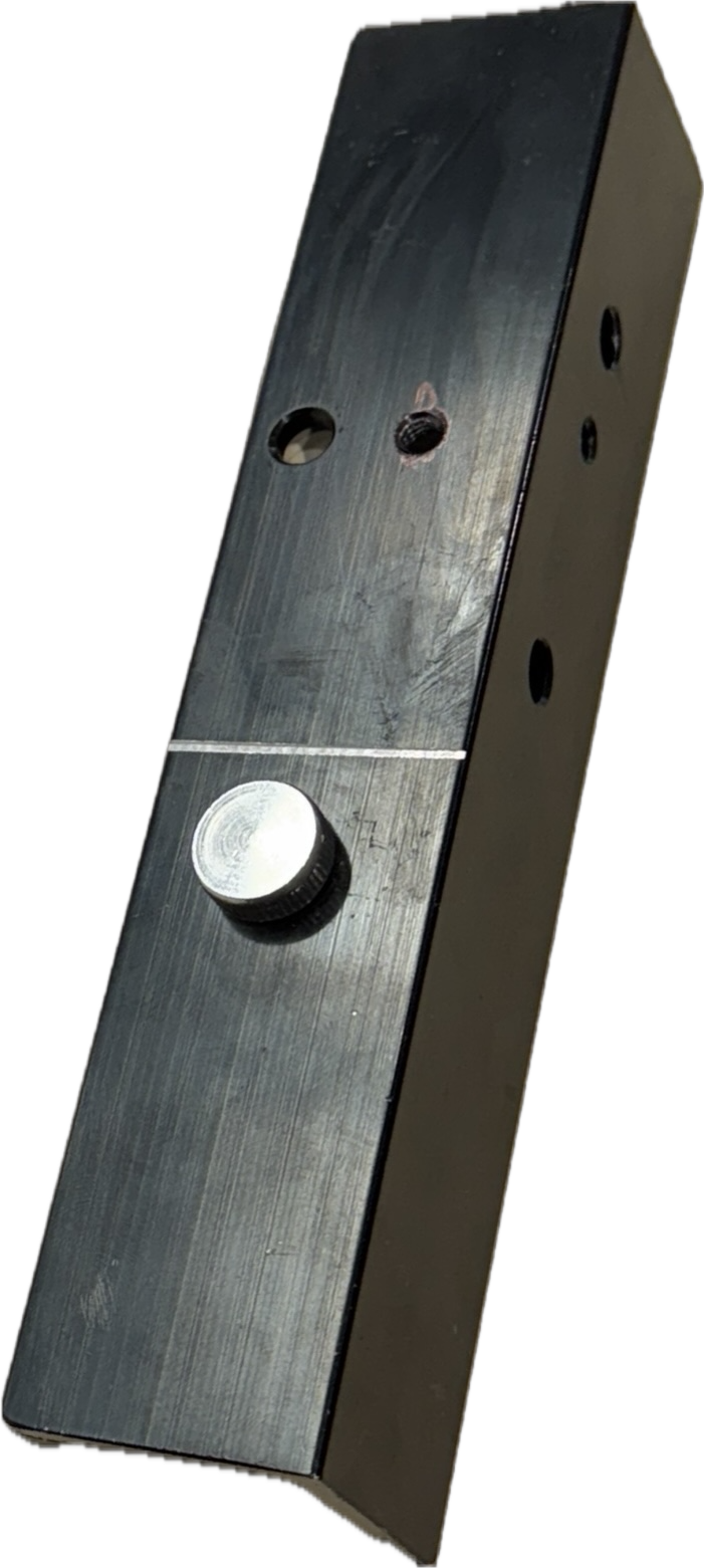 Geo FENNEL Vertical Mount for Receiver FR 50, 60, 77, 80 - Heavy-Duty Bracket for Secure Firearm Storage in Gun Cabinets, Safes & Vehicles