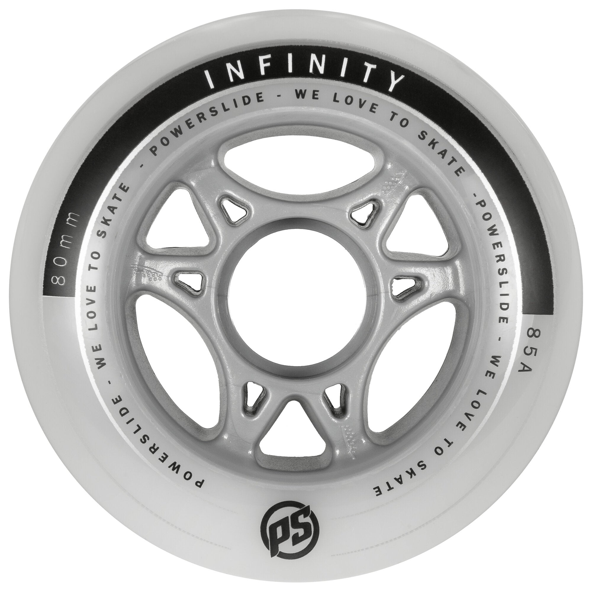Infinity 80/85A Longboard Wheels - 4 Pack Set for Smooth Cruising & Downhill Riding - Perfect for Skateboarders & Longboard Enthusiasts