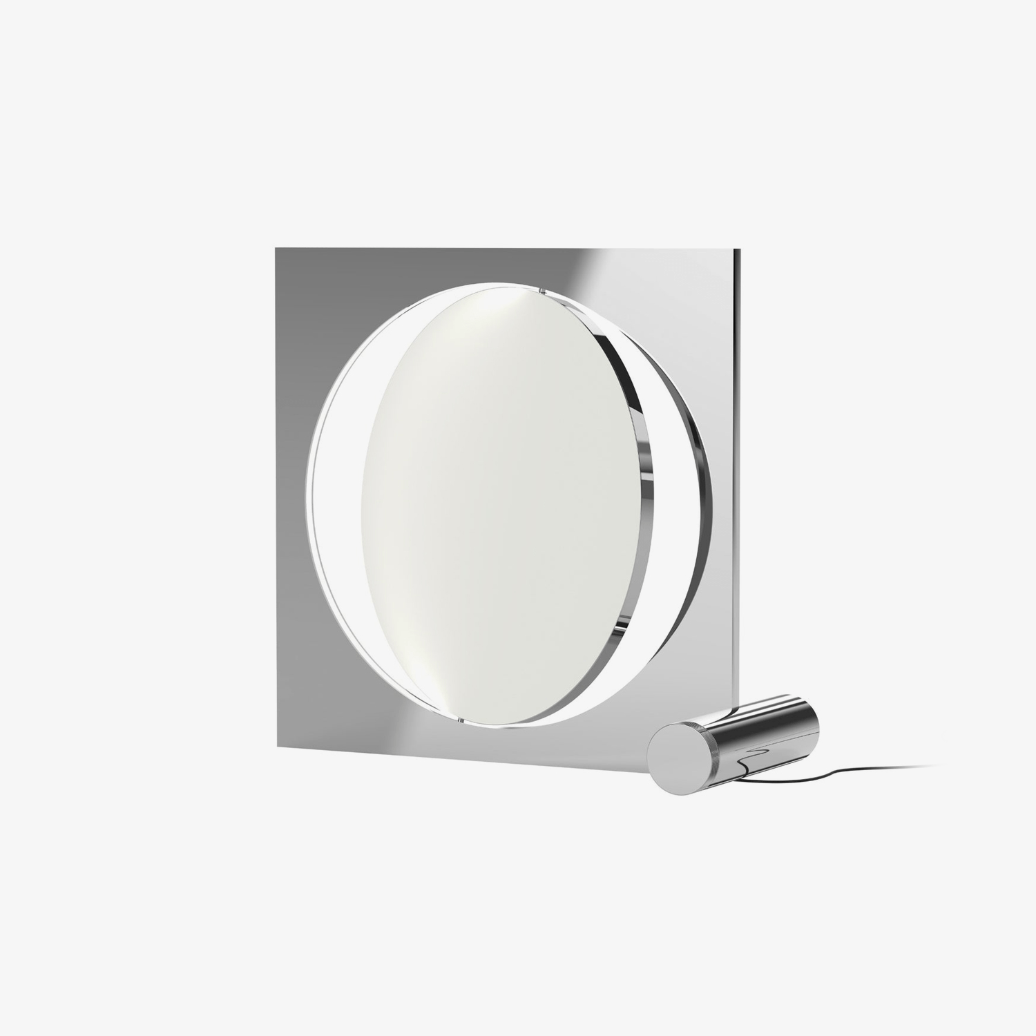 Bright stainless steel & Warm Light