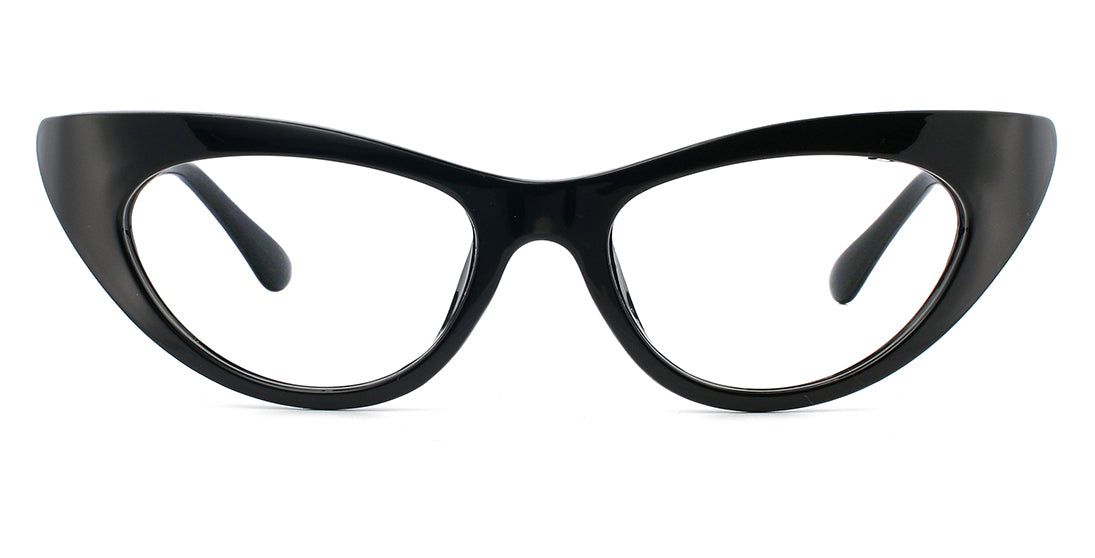Stylish Acetate Cat Eye Prescription Glasses P6327 - Trendy Women's Eyewear for Work & Everyday Use