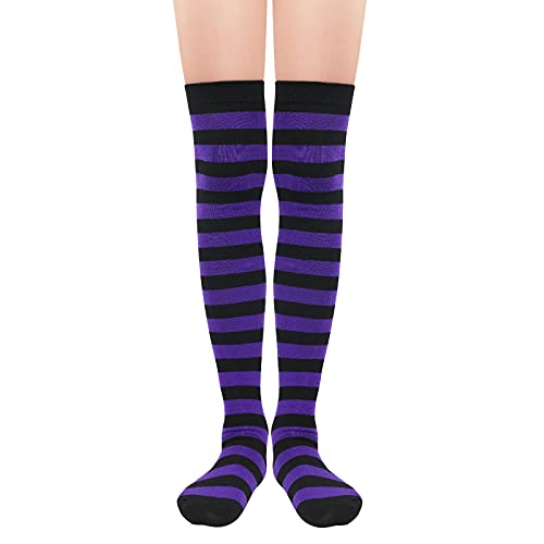 01 Purple Black Stripes