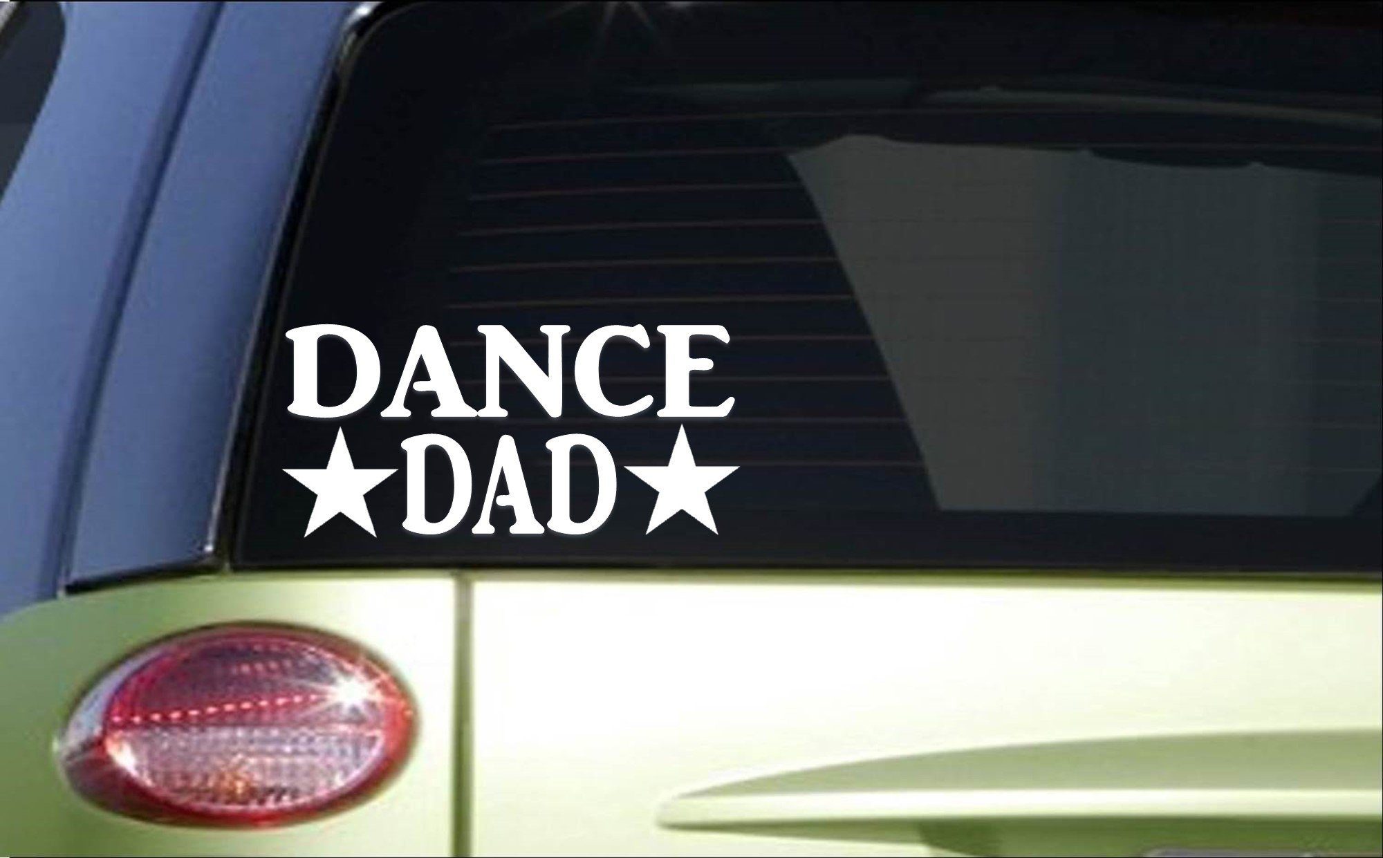 Dance DadH813 8 Inch Sticker Decal for Ballet & Tap Dance Shoes - Perfect for Dance Uniforms, Tutus & Costume Accessories | Great for Dance Recitals, Competitions & Performances