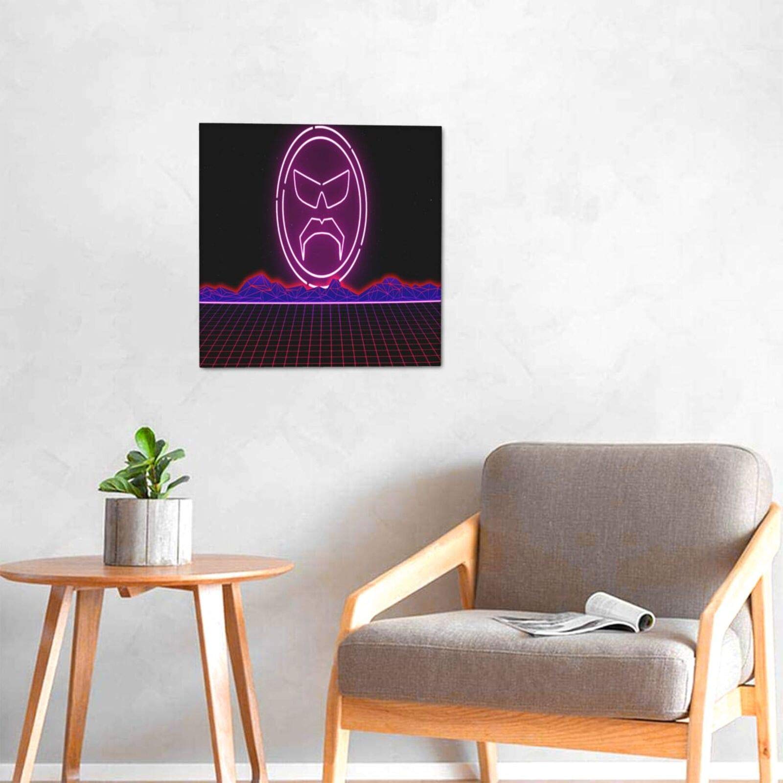Dr. Disrespect Oil Painting Wall Art - Premium Canvas Poster for Bedroom & Living Room Decor | Gaming Themed Home & Office Wall Decorations