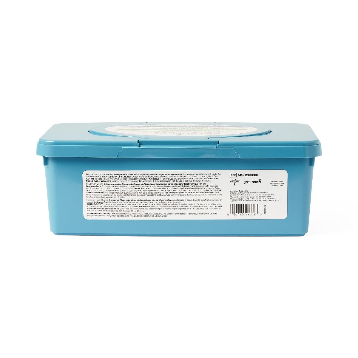 ReadyFlush Biodegradable Flushable Wipes - Eco-Friendly Personal Hygiene Wipes for Adults & Babies | Gentle Cleansing for Sensitive Skin | Perfect for Travel, Gym & Postpartum Care