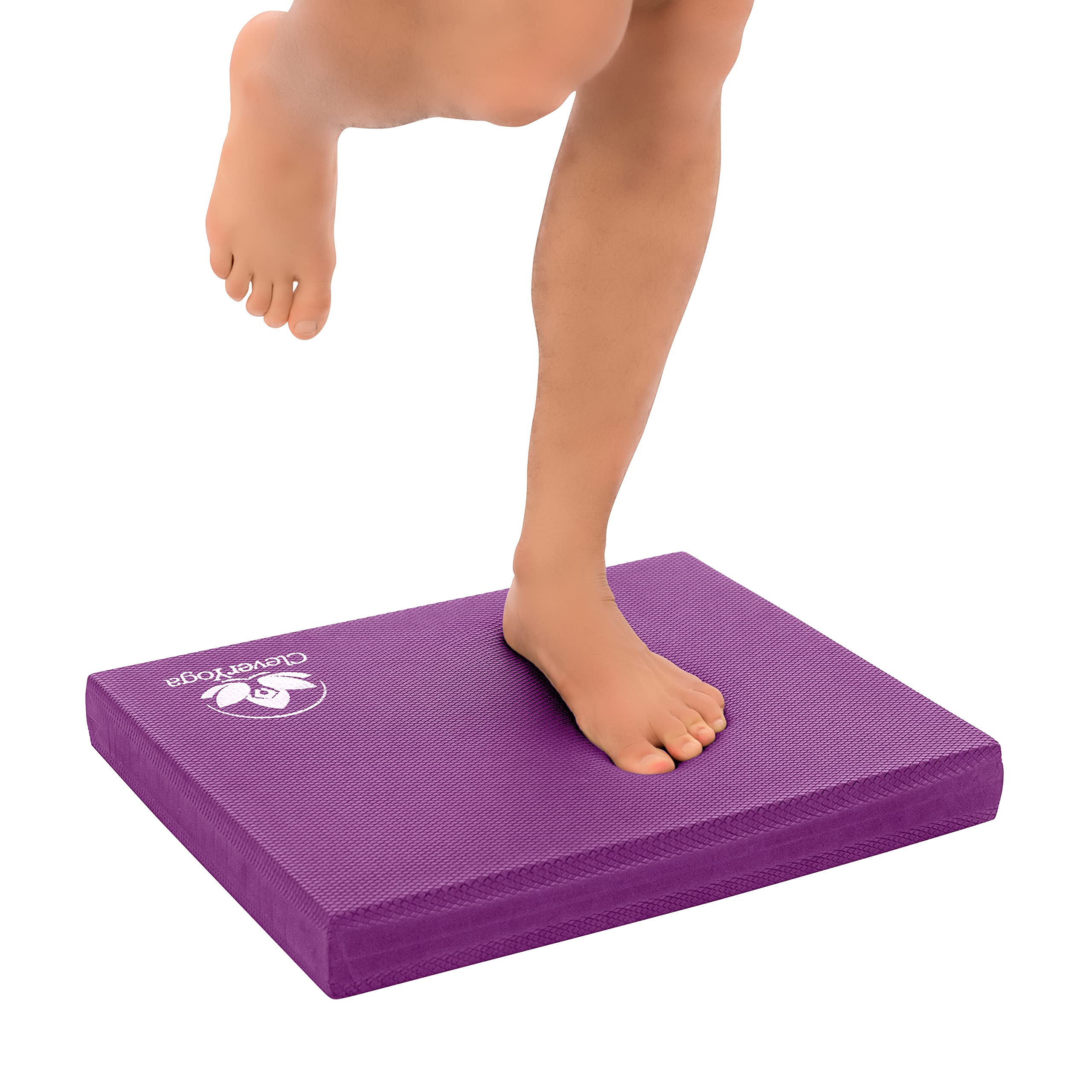 Clever Yoga Balance Pad - Non-Slip Thick Foam Exercise Mat for Pilates, Workout & Physical Therapy | Stability Training Equipment for Strength & Balance | Perfect for Home Gym, Yoga Studio & Rehabilitation