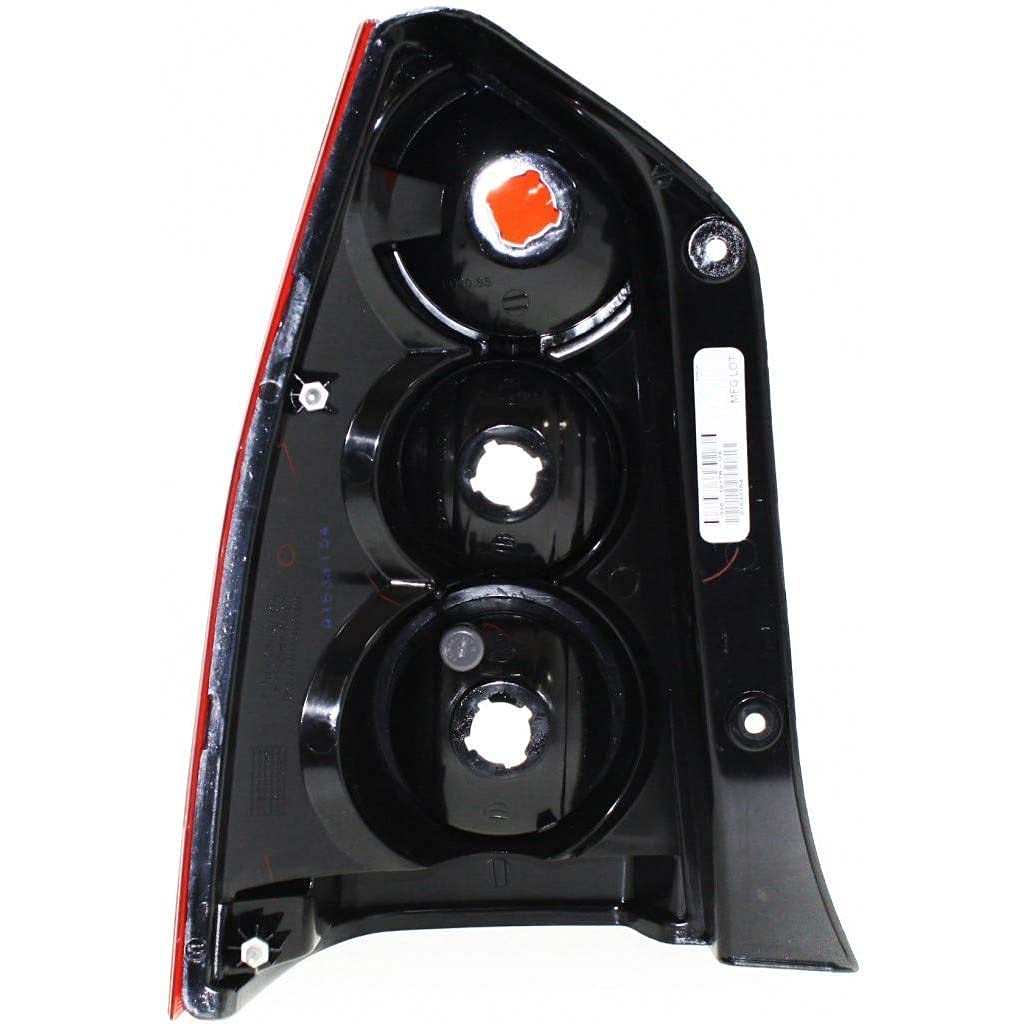 KarParts360 Replacement Tail Light Assembly Pair for 2005-2006 Mazda Tribute - Driver & Passenger Side with Bulbs (MA2818107, MA2819107, EF91-51-180C, EF91-51-170C) | Easy Installation & Enhanced Visibility for Night Driving