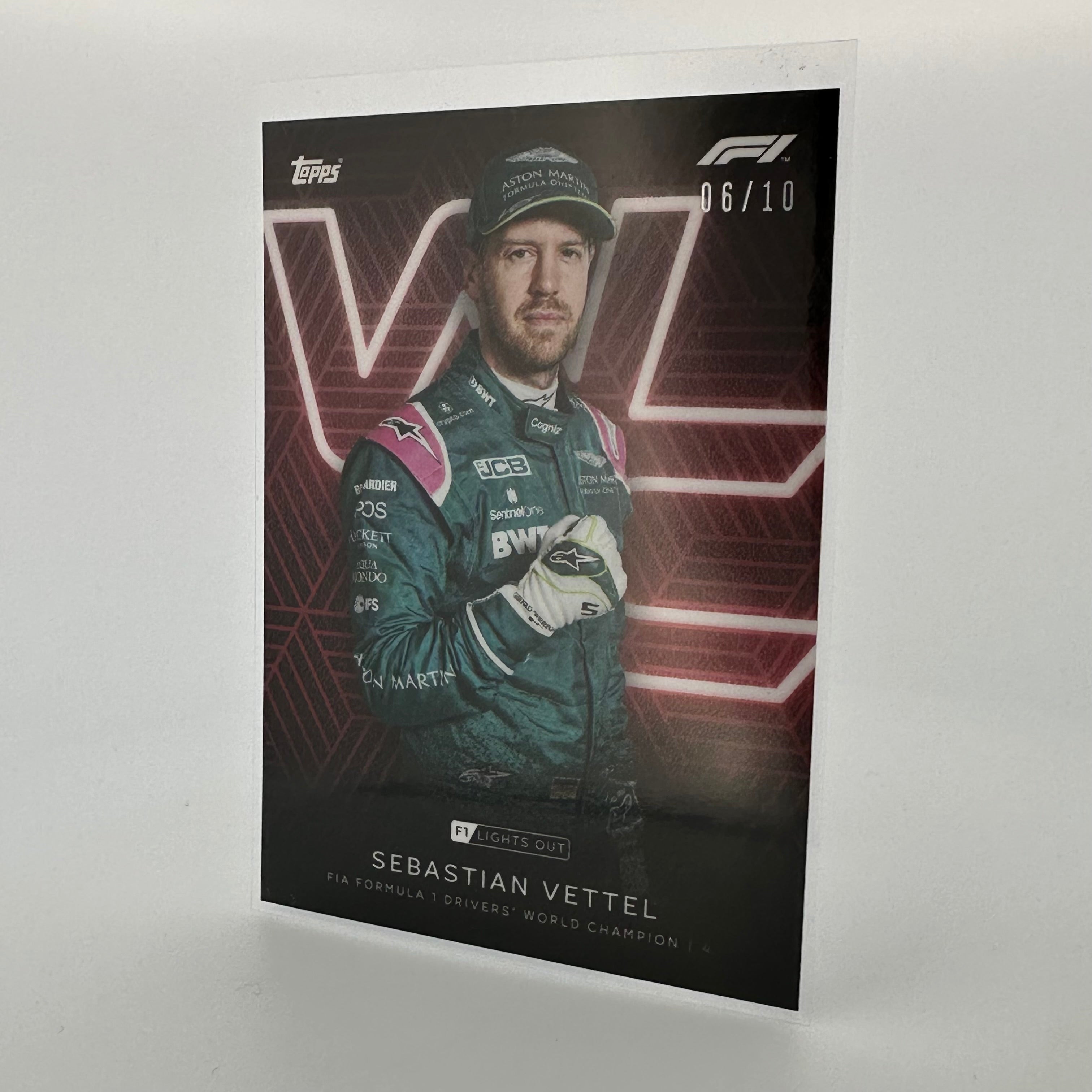 Sebastian Vettel 2022 F1 World Champion Merchandise - Official Licensed Racing Driver Collection - Perfect for Motorsport Fans, Gift for Formula 1 Enthusiasts - Great for Race Day, Sports Bars, and Man Cave Decor