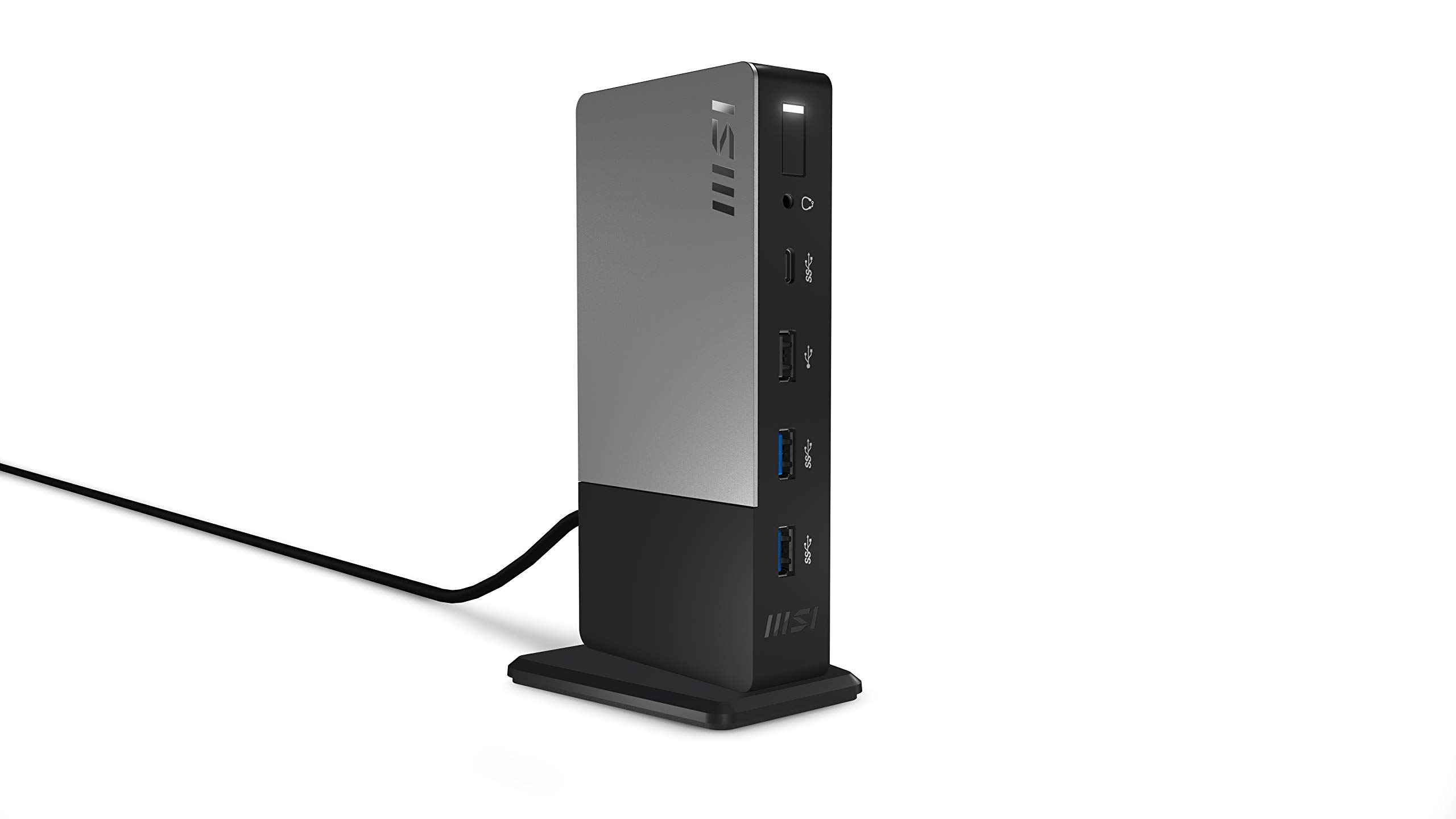 MSI 2nd Gen USB C Docking Station - 4K HDMI, 100W PD, 6 Ports - for MacBook Pro, Dell XPS, HP Laptop - Home Office & Remote Work Setup