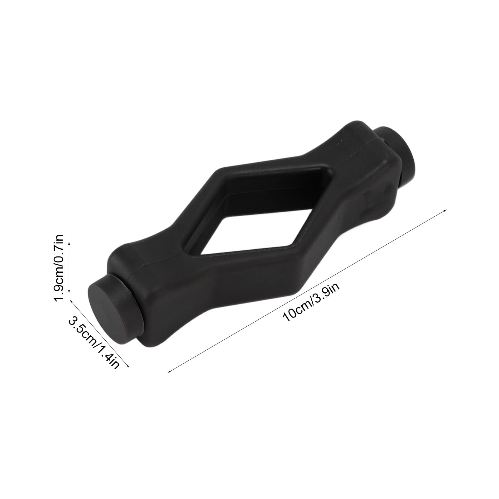 Front Load Washer Door Prop with Strong Magnetic Hold - Universal Washing Machine Door Holder & Ventilation Aid (Black) | Keep Washer Open for Drying & Prevent Mold | Perfect for LG, Samsung, Whirlpool Front-Loading Machines