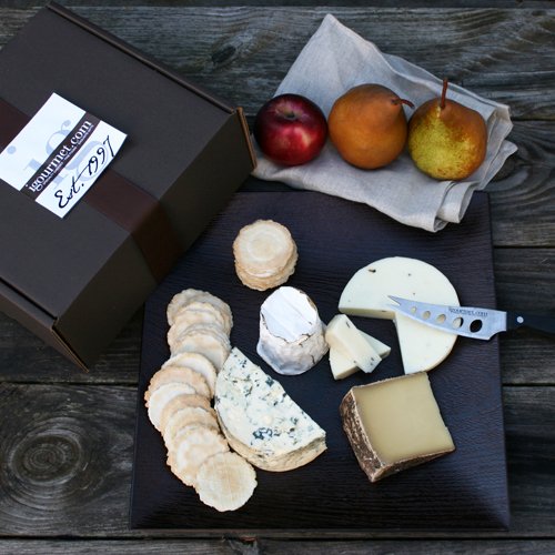 Premium Gourmet Cheese Gift Box - Assorted Artisan Cheeses for Holidays, Parties & Gifting | Perfect for Wine Pairings, Charcuterie Boards & Special Occasions