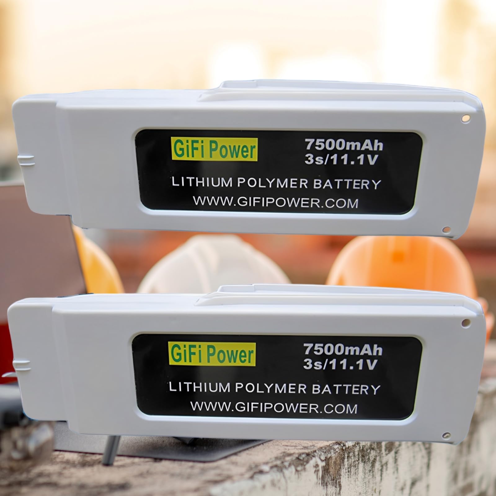 2PCS 7500mAh Replacement Battery for Blade Chroma Drone - High Capacity LiPo Battery Pack - Perfect for Extended Flight Time and Outdoor Aerial Photography