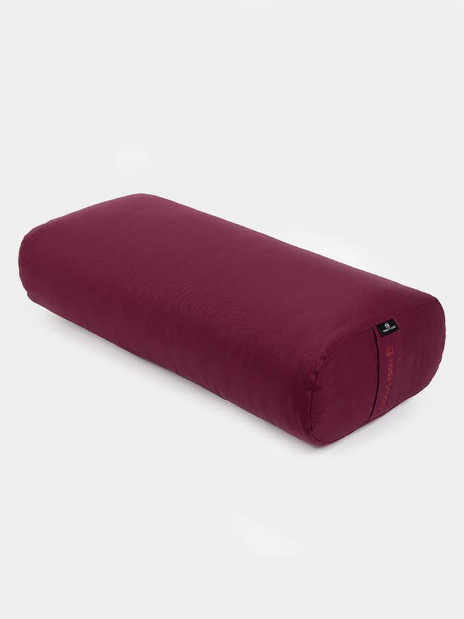 Premium Yoga Bolster Cushion - Lightweight Rectangular Meditation Pillow for Yoga Studio, Home Practice & Relaxation - Ideal for Yin Yoga, Restorative Poses & Stress Relief