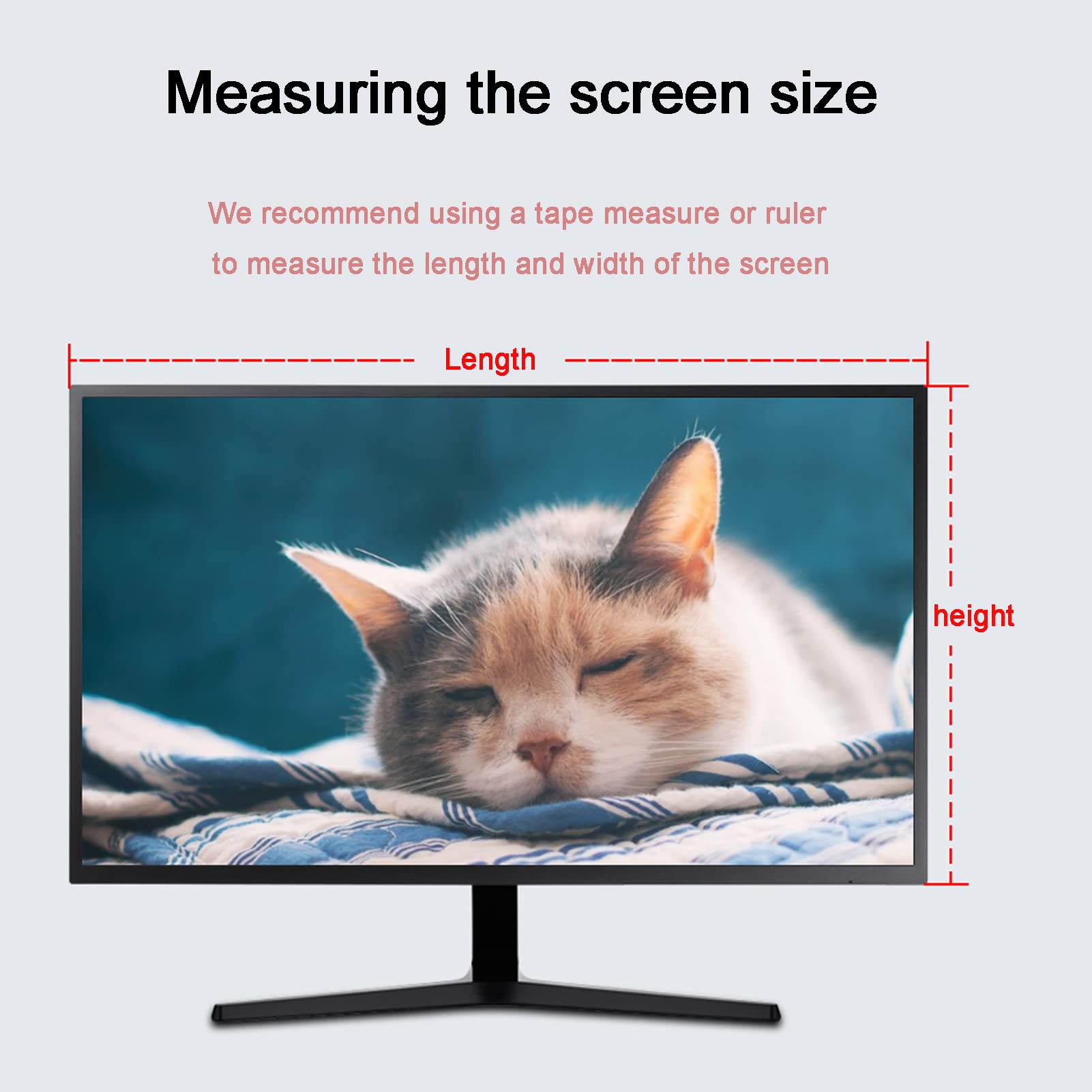 17-32 Inch Anti-Glare Computer Privacy Screen Filter with 2cm Hanging Buckle - Anti-Scratch Protector for Widescreen Monitors (21in/537x330mm) - Perfect for Office, Home & Public Workspaces to Reduce Eye Strain & Protect Sensitive Data