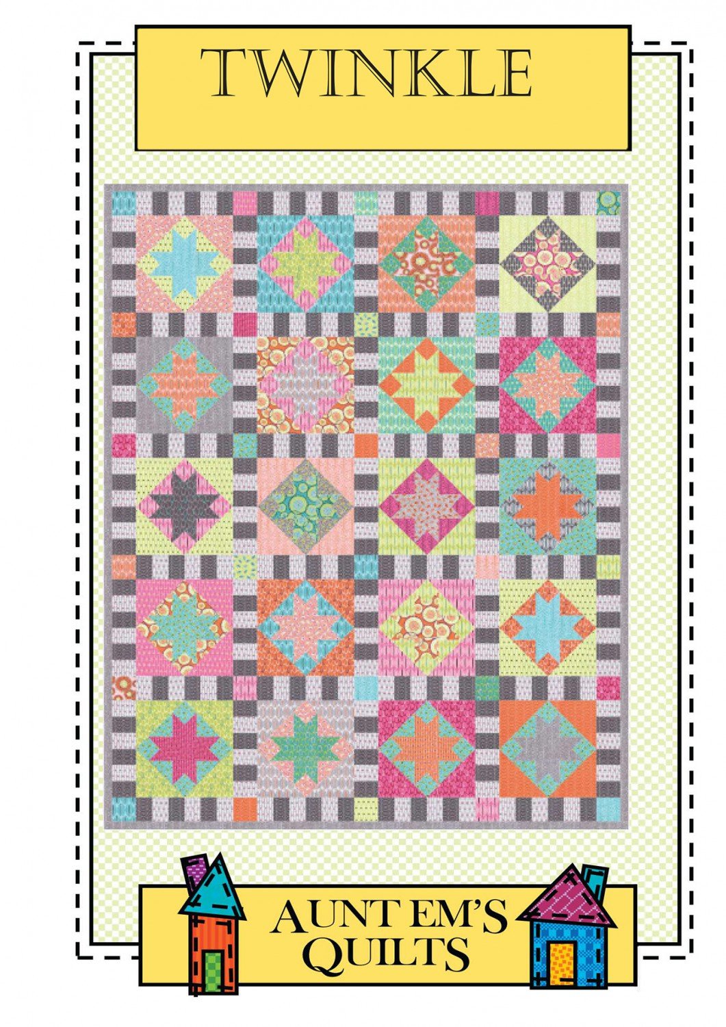 Twinkle Quilt Pattern by Aunt Em's Quilts - 61