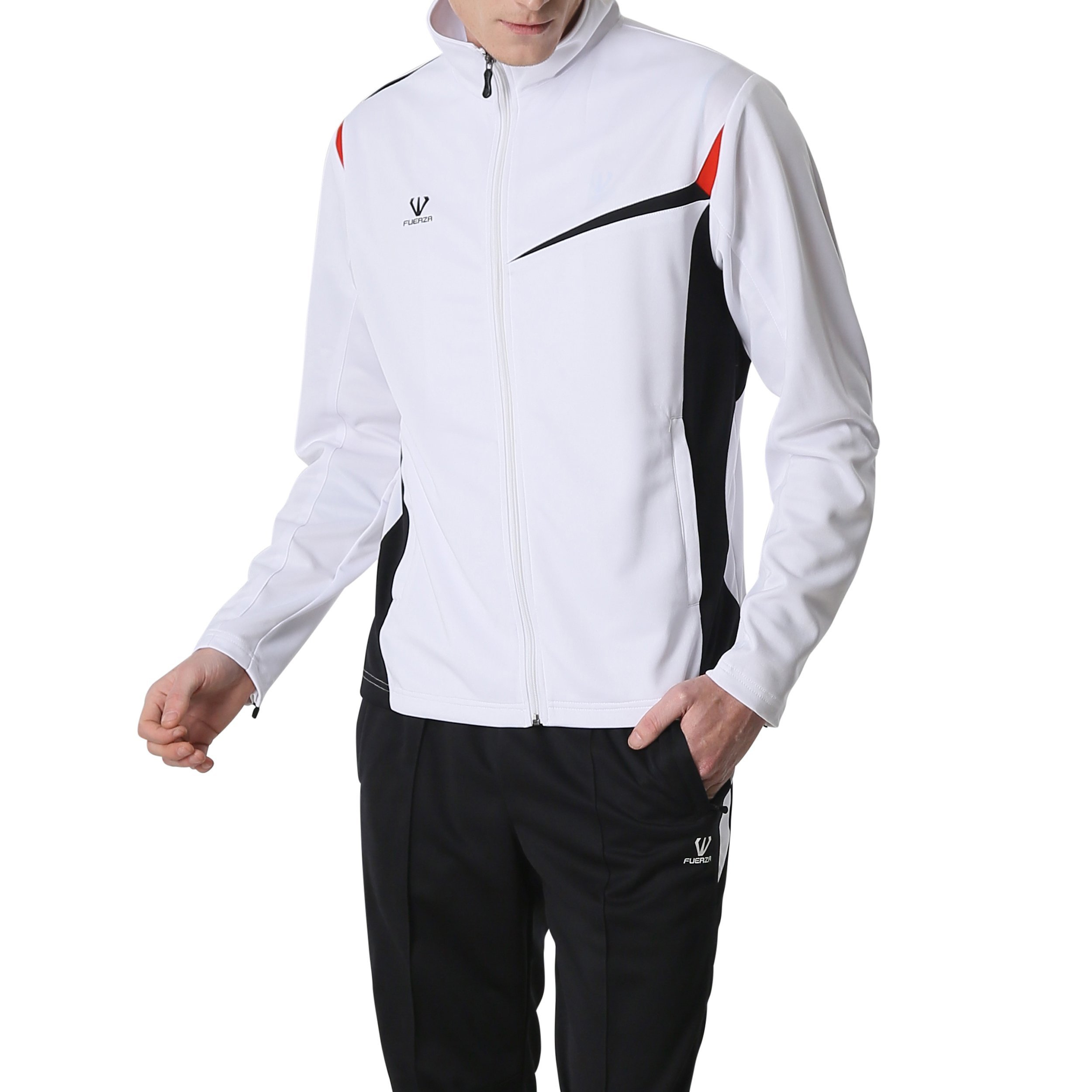 Premium Men's Knit Jacket & Pants Tracksuit Set - Comfortable & Stylish Activewear for Gym, Running, and Casual Wear