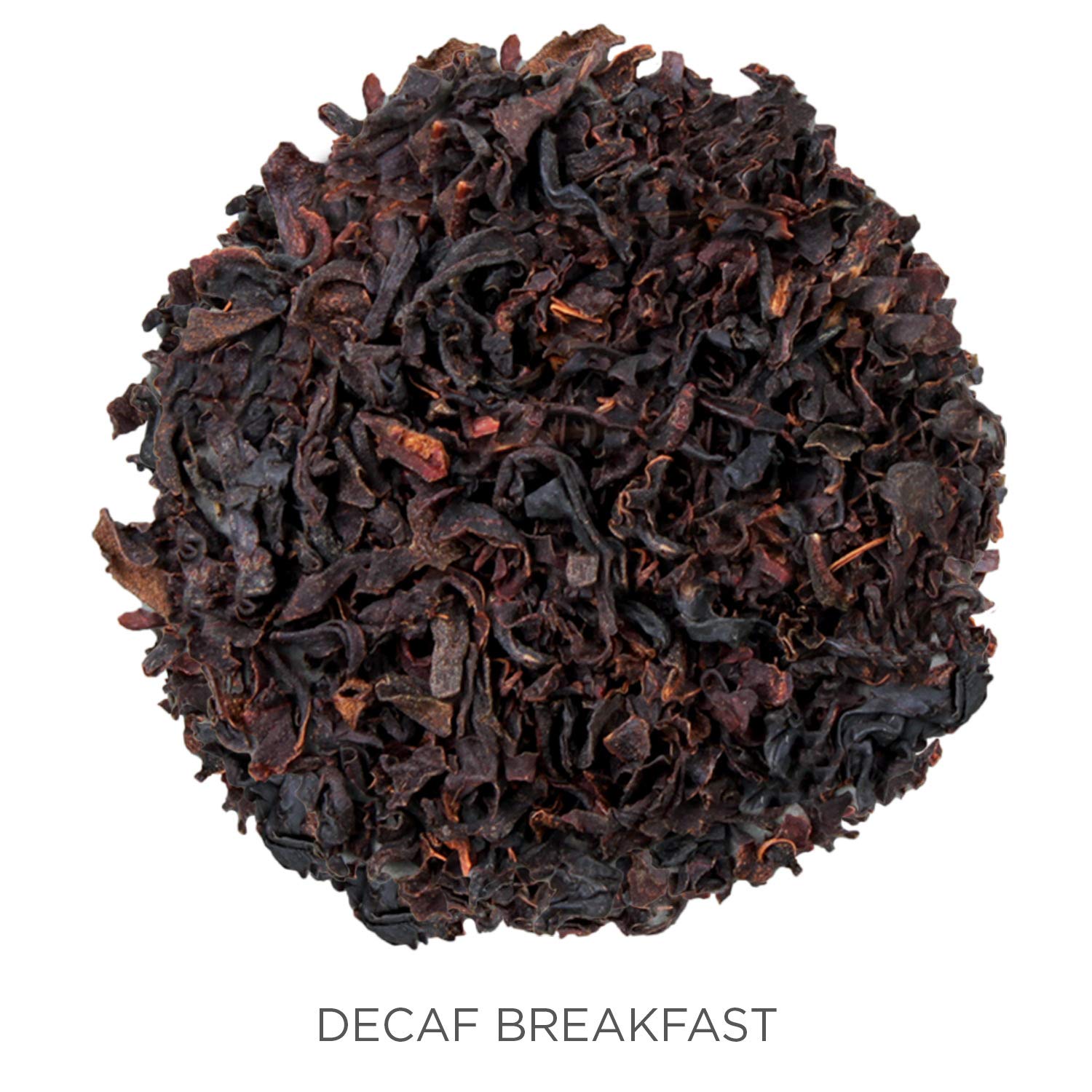 Tea Forte Decaf Breakfast Decaffeinated Black Tea Loose Leaf - 3.53oz Canister (35-50 Cups) | Premium Caffeine-Free Tea for Morning Relaxation & Afternoon Tea Time