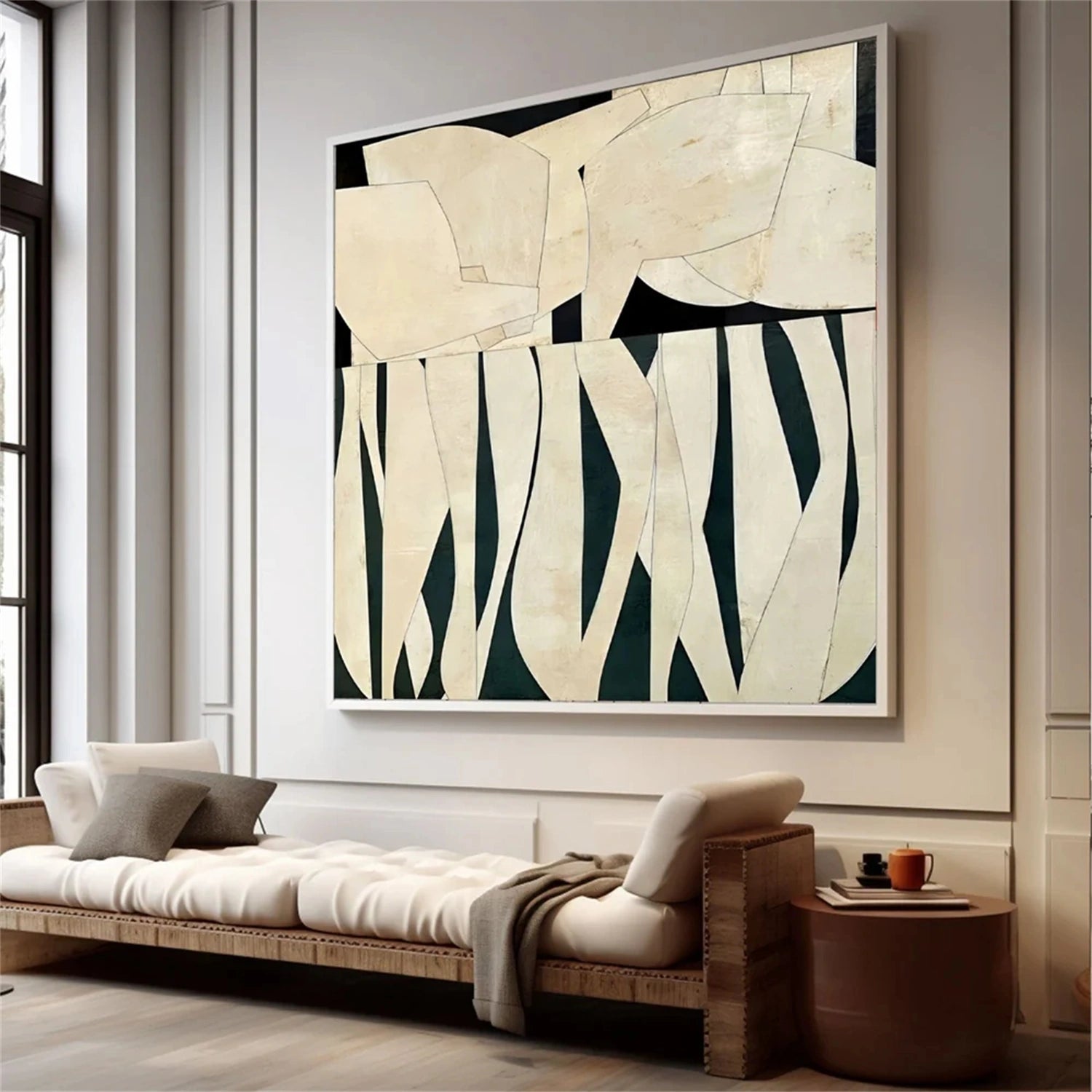Abstract Tranquility Art Painting #WS215 - Modern Canvas Wall Art for Living Room, Bedroom & Office Decor