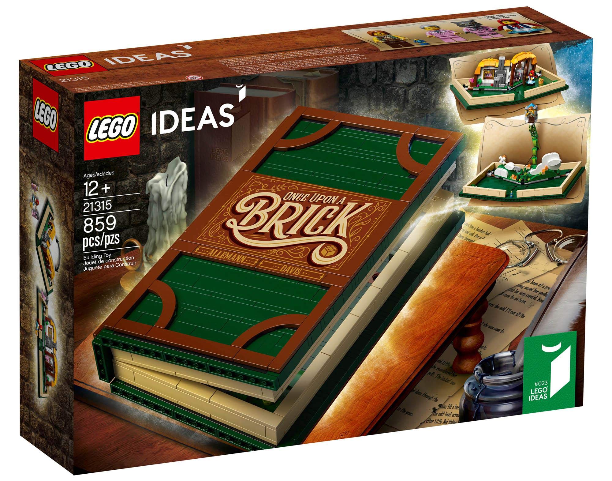LEGO Ideas Pop-up Book 21315 Building Kit - 859 Piece Creative Construction Toy for Kids & Adults | Perfect for Storytelling, Collectors & Home Decor