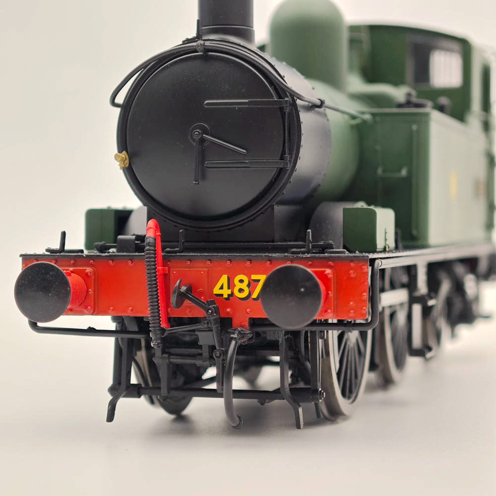 Dapol 7S-006-002 O Gauge 48xx Class GWR Shirtbutton Green 4871 21DCC Model Train Locomotive - Perfect for Railway Enthusiasts & Collectors