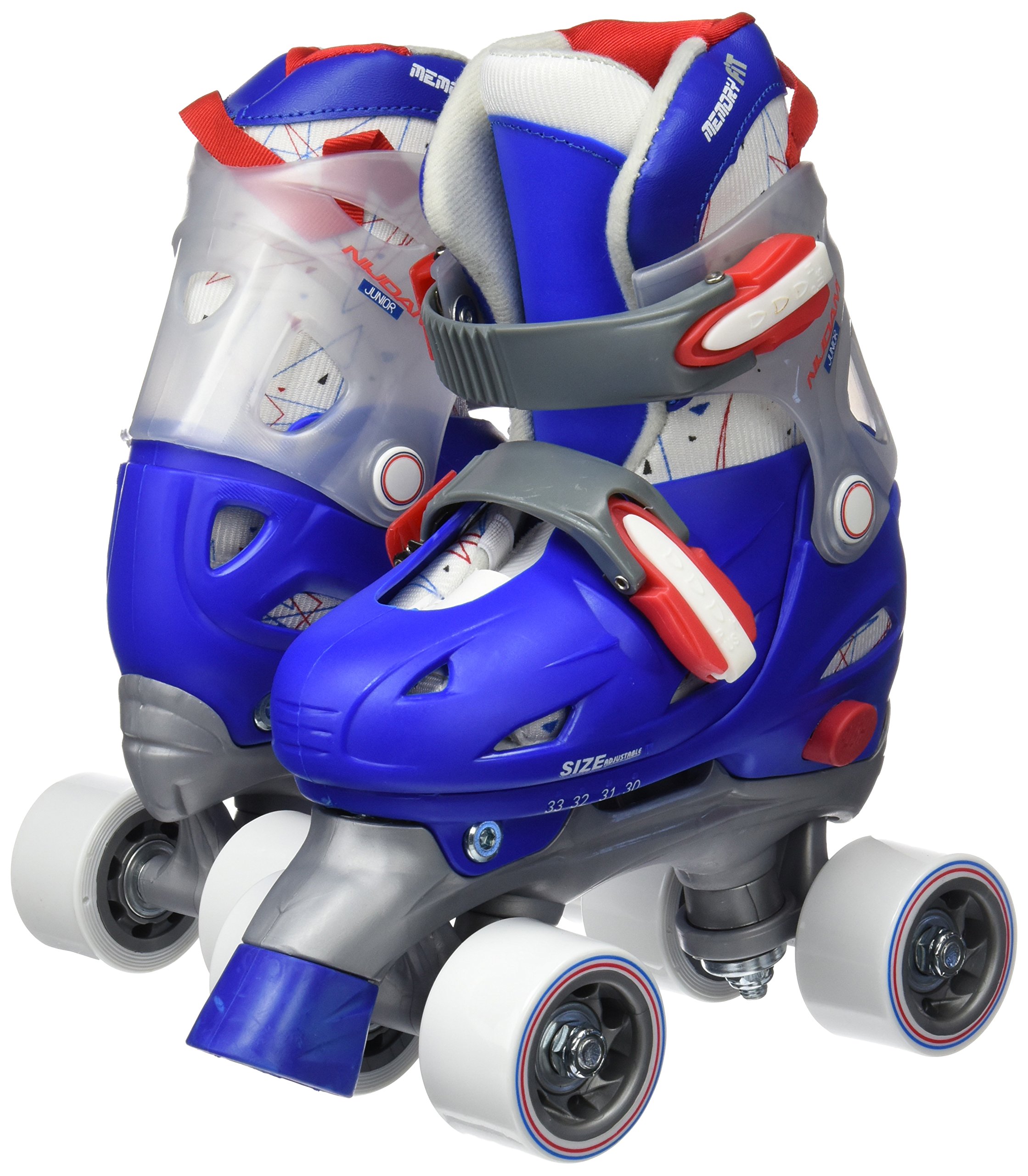 52SD Adjustable Roller Skates for Kids - Sizes 1-4, Lightweight & Comfortable for Indoor/Outdoor Skating, Birthday Gifts, Park & Rink Fun