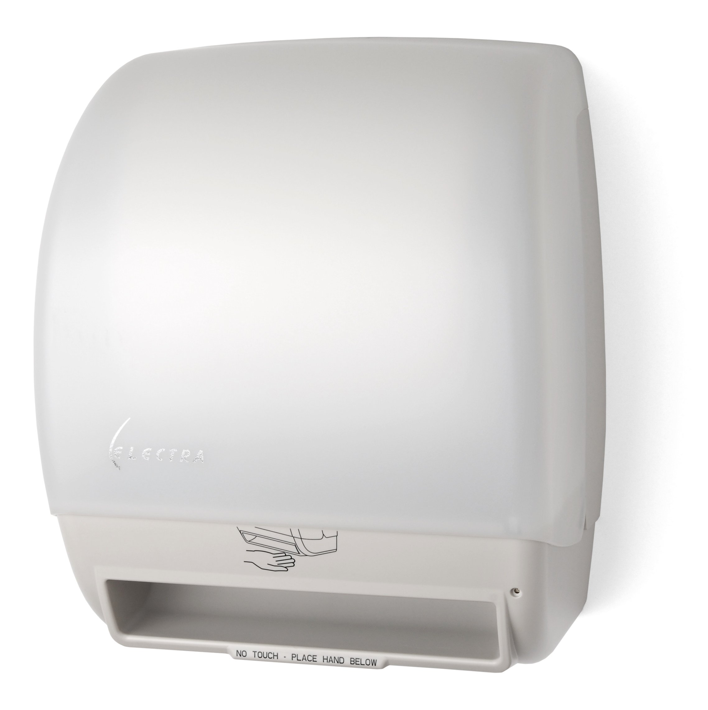 Palmer Fixture TD0245-03P Electra Touchless Roll Towel Dispenser - White Translucent | Hands-Free Paper Towel Dispenser for Restaurants, Offices & Public Restrooms | Hygienic & Convenient Solution