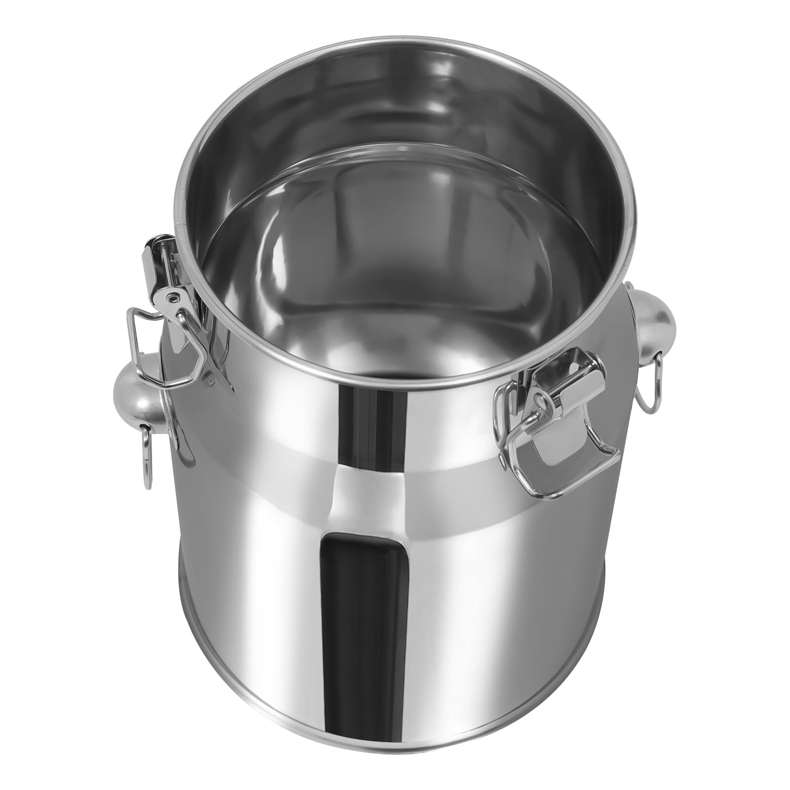 Premium 5L/1.32Gal Stainless Steel Milk Can with Sealed Lid & Faucet - Heavy Duty Multi-Purpose Container for Milk, Wine, Beverage Storage - Ideal for Farm, Brewing, Catering & Home Use