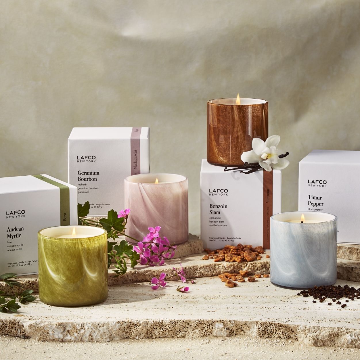 Benzoin Siam Signature Scented Candle - Handmade Aromatherapy Soy Wax Candle for Home Relaxation, Meditation & Romantic Ambiance