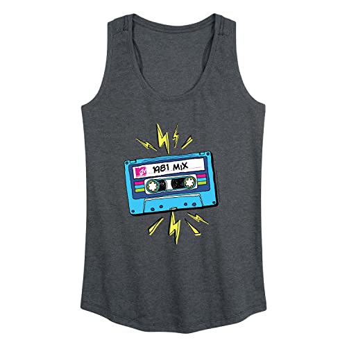 Mtv Cassette - Heather Charcoal