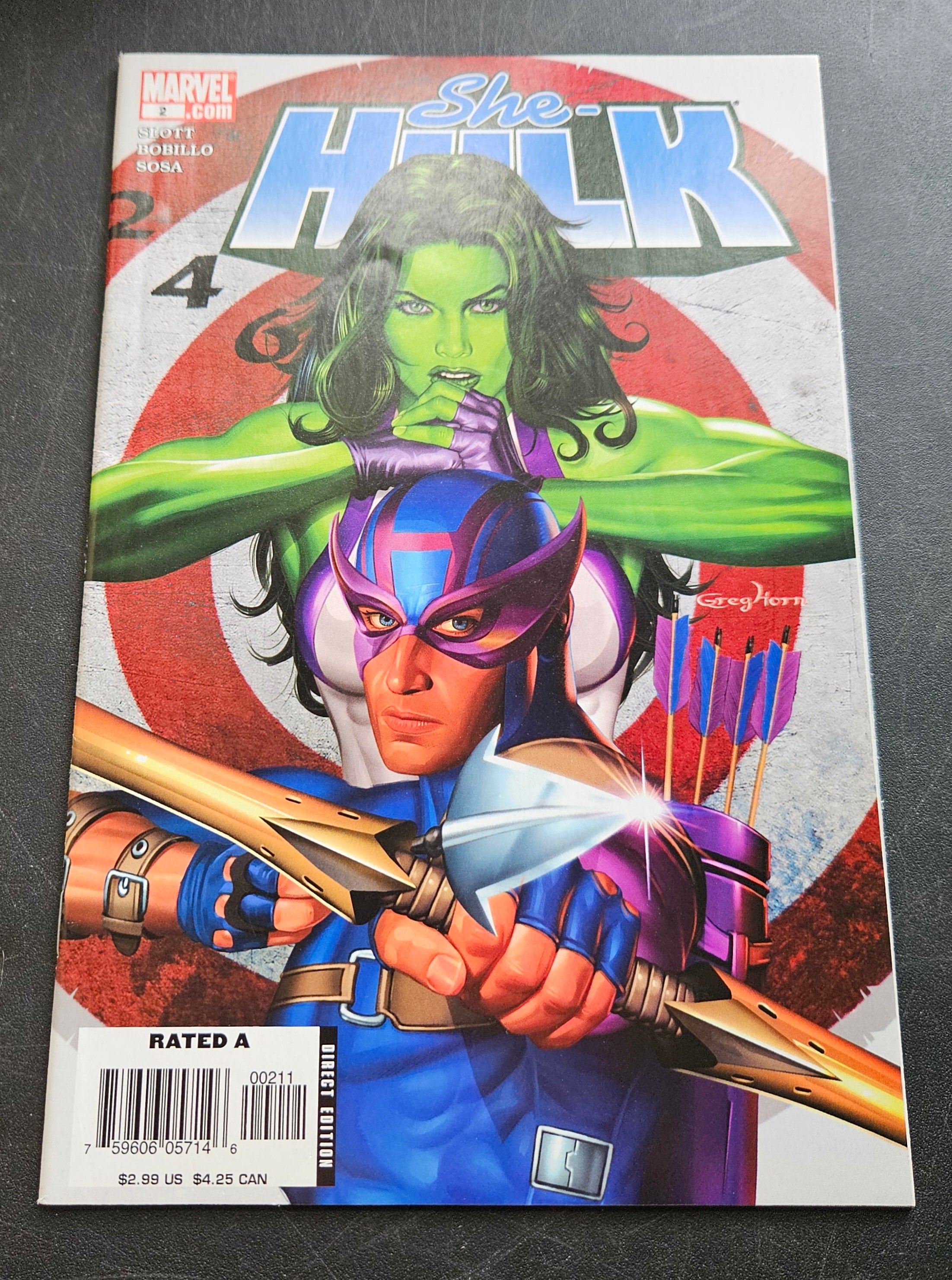 She-Hulk Vol 2 #2 Cause and Effect Marvel Comic Book - January 2006 Issue | Collectible Superhero Graphic Novel for Marvel Fans & Comic Book Enthusiasts | Perfect for Gifts, Display & Reading Enjoyment