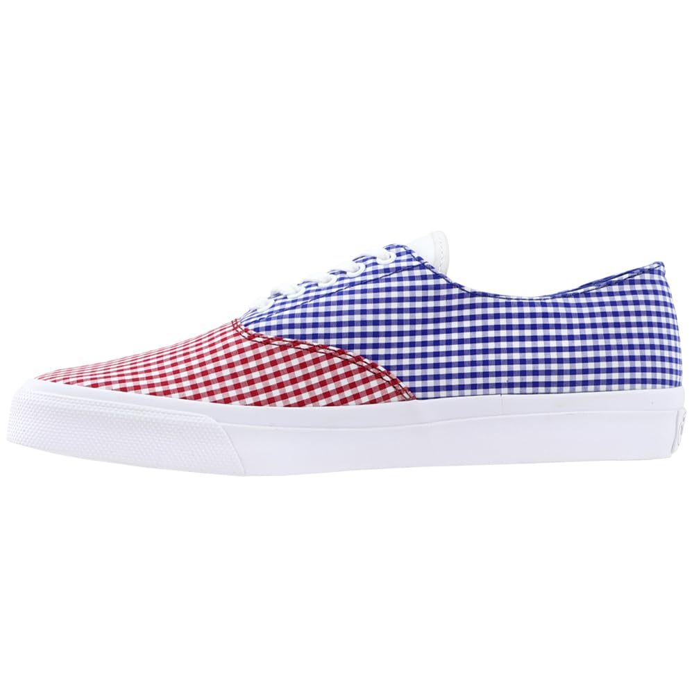 **Sperry Men's Cloud CVO Gingham Lace-Up Sneakers - Casual Blue Shoes for Walking & Everyday Wear**