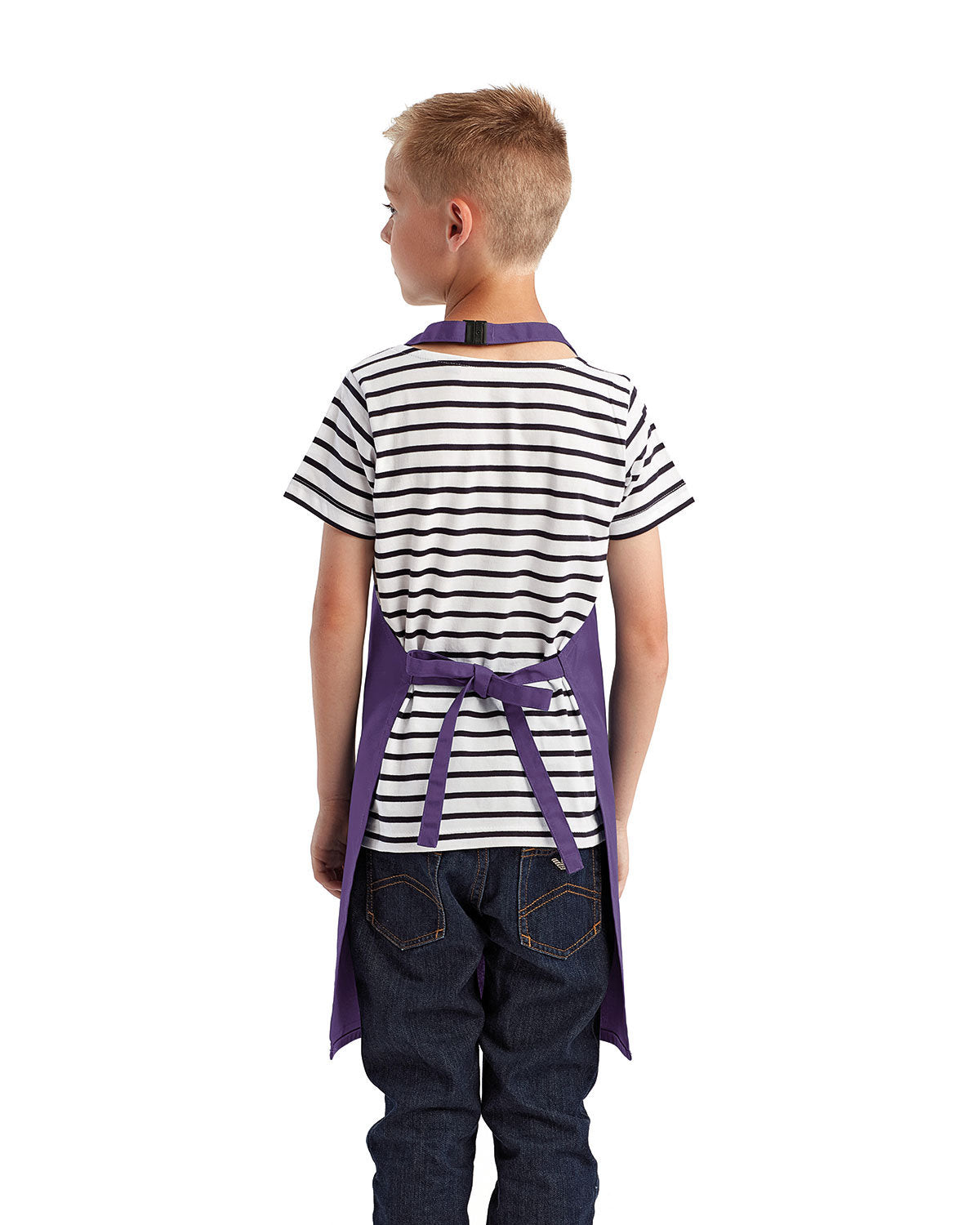 Reprime RP149 Youth Recycled Apron - Eco-Friendly Artisan Collection for Kids Cooking, Baking & Crafting - Perfect for Home, School & DIY Projects