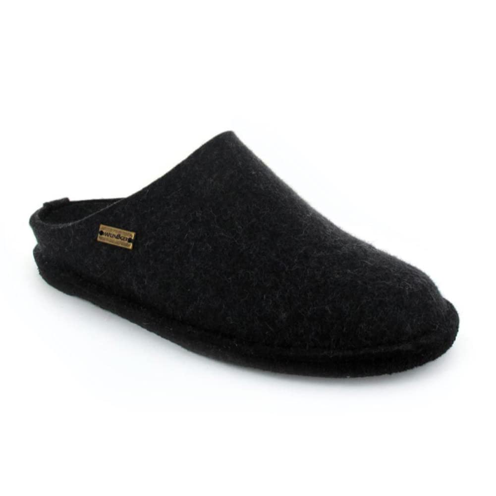 HAFLINGER Unisex Soft Felt Slippers for Home Comfort