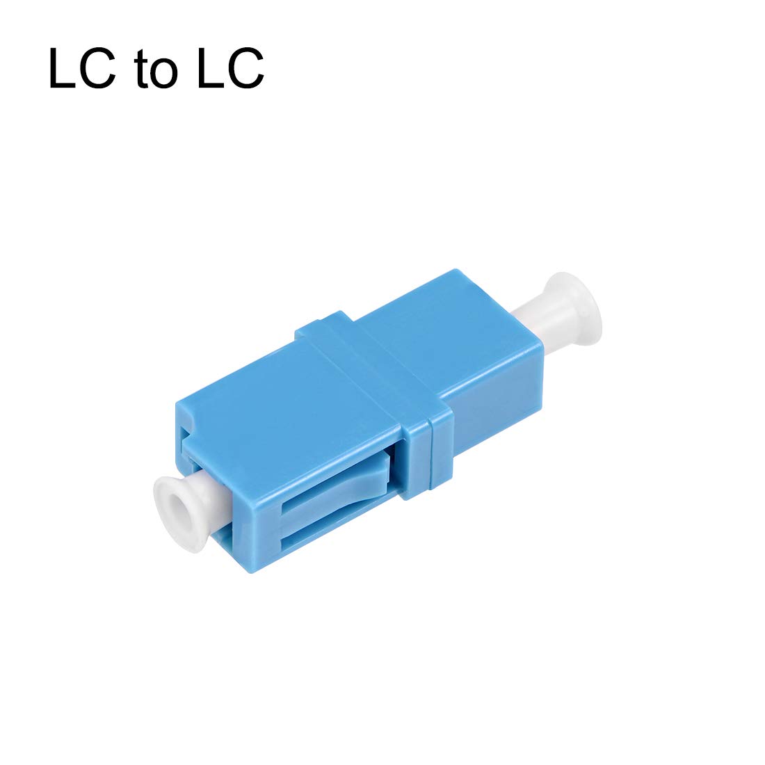 LC to LC Fiber Coupler Adapter 10Pcs for Server Rack & Patch Panel - Singlemode/Multimode Network Setup
