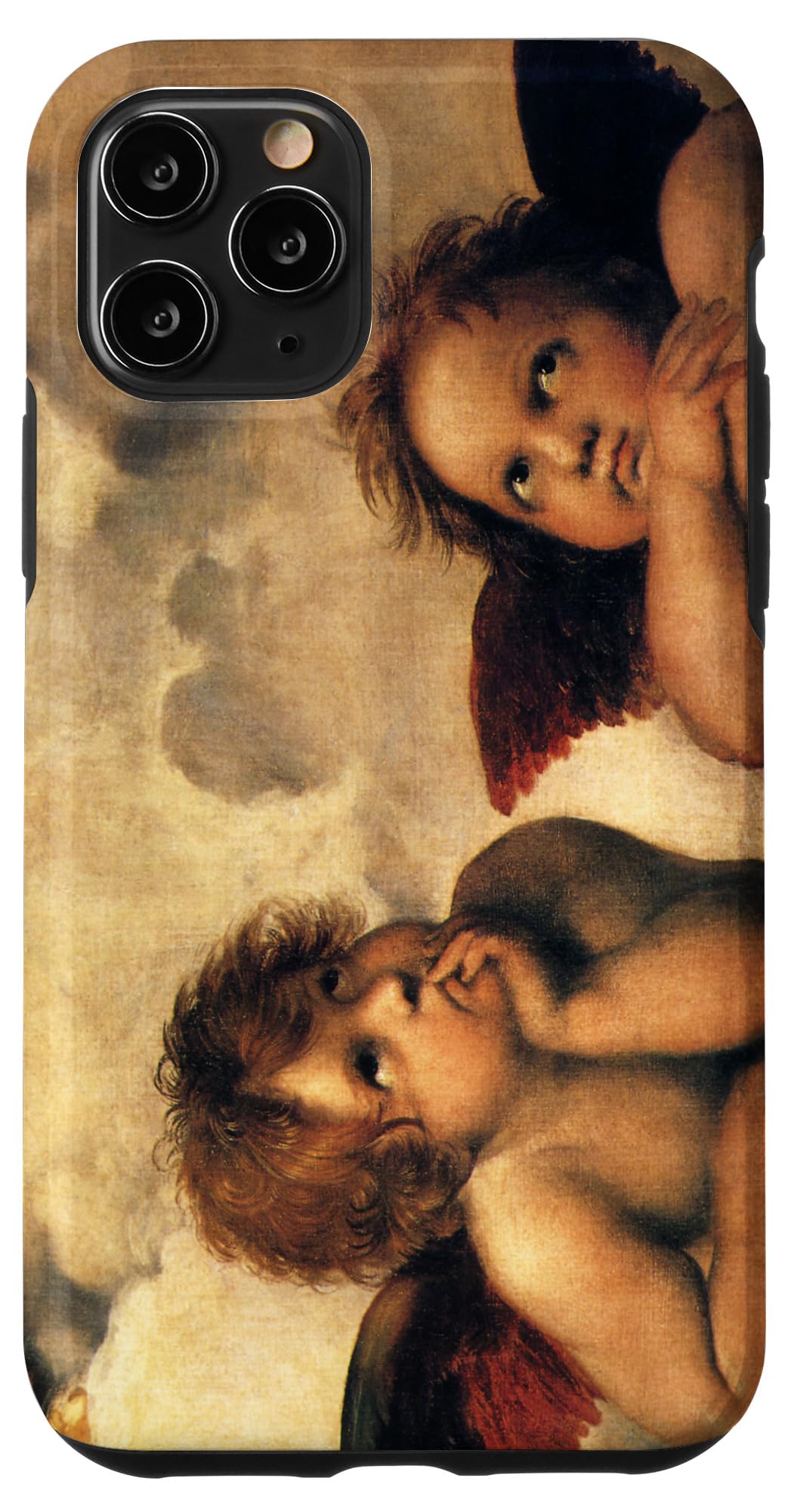 iPhone 11 Pro Case - Raphael's Sistine Madonna Angels Renaissance Art Phone Cover | Perfect Gift for Art Lovers & iPhone Users | Home, Office, Travel Protection