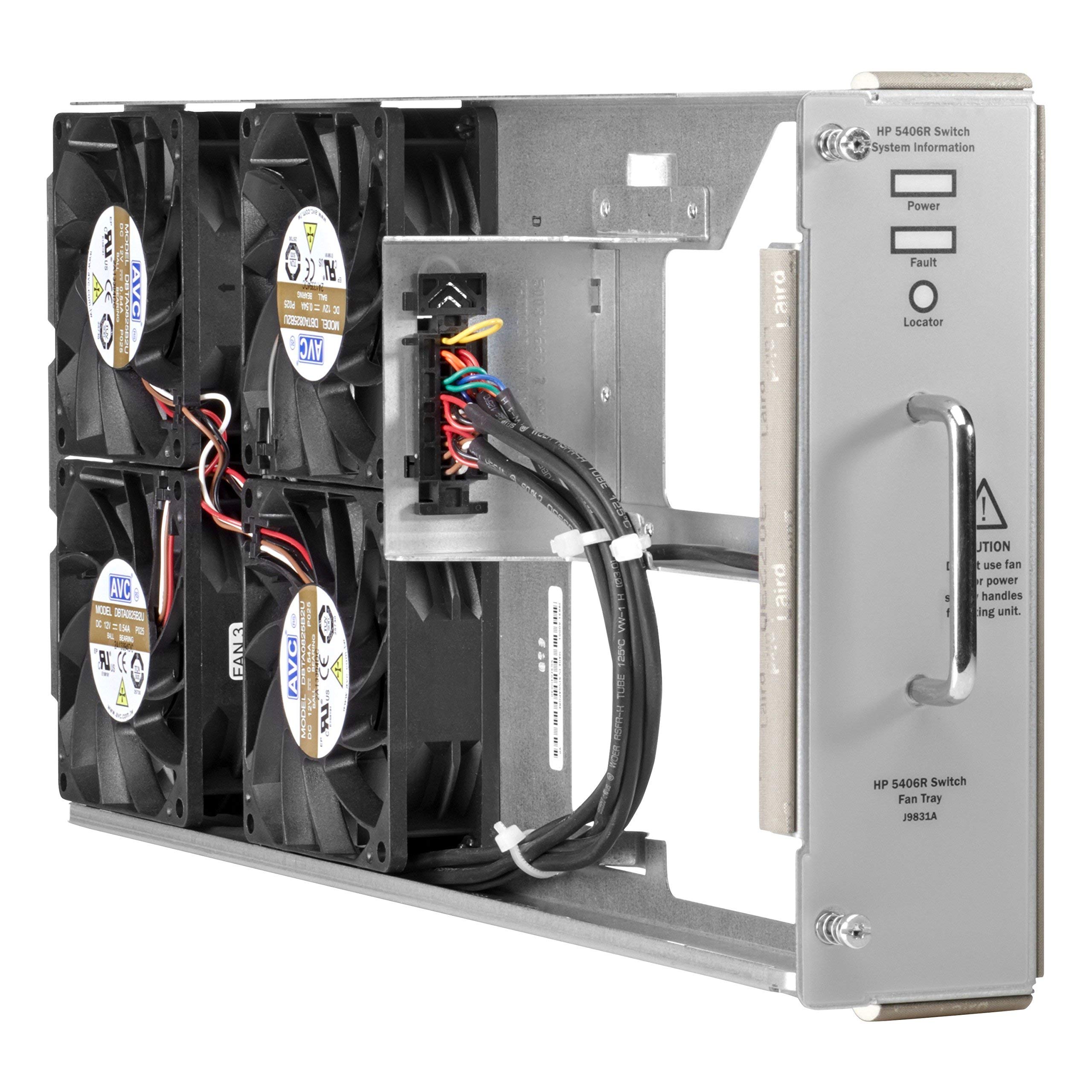 Refurbished HP J9831A 5406R ZL2 Switch Fan Tray - Replacement Cooling System for HP Networking Switches | Ideal for Data Centers, Server Rooms & Network Infrastructure Upgrades