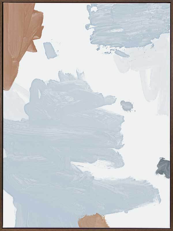Cloudy Canvas Art Print - Modern Sky Landscape Wall Decor for Living Room, Bedroom & Office - Perfect for Home & Office Decor