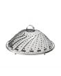 Adjustable Stainless Steel Steamer Basket for Cooking Vegetables, Dumplings & Seafood - Perfect for Pots, Instant Pot & Stovetop Use