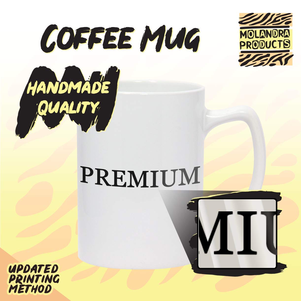Later Nerds - 14oz White Ceramic Statesman Coffee Mug for Office, Home & Gifts | Premium Insulated Travel Mug for Hot & Cold Beverages
