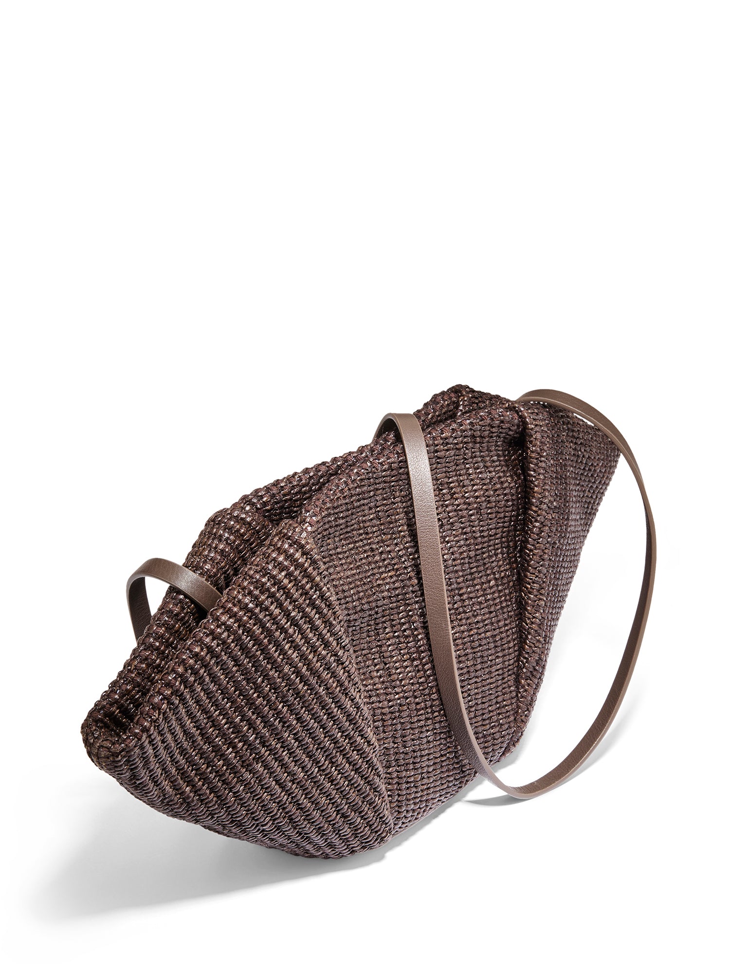 Raffia Clutch Bag 623 0352 - Handmade Woven Straw Purse for Women, Perfect for Beach, Wedding & Summer Outfits