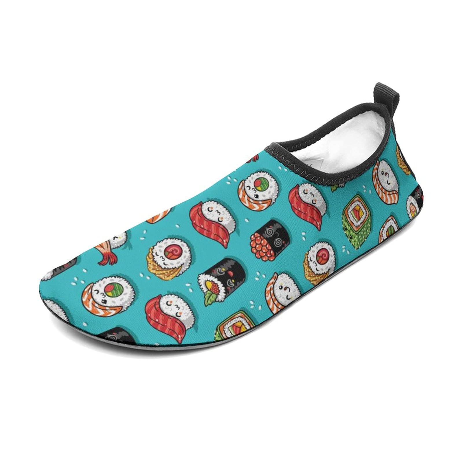 BAIKUTOUAN Kawaii Style Sushi Water Shoes - Barefoot Aqua Pool Socks for Beach Swimming, Walking & Water Activities | Perfect for Beach, Pool, Yoga & Outdoor Adventures