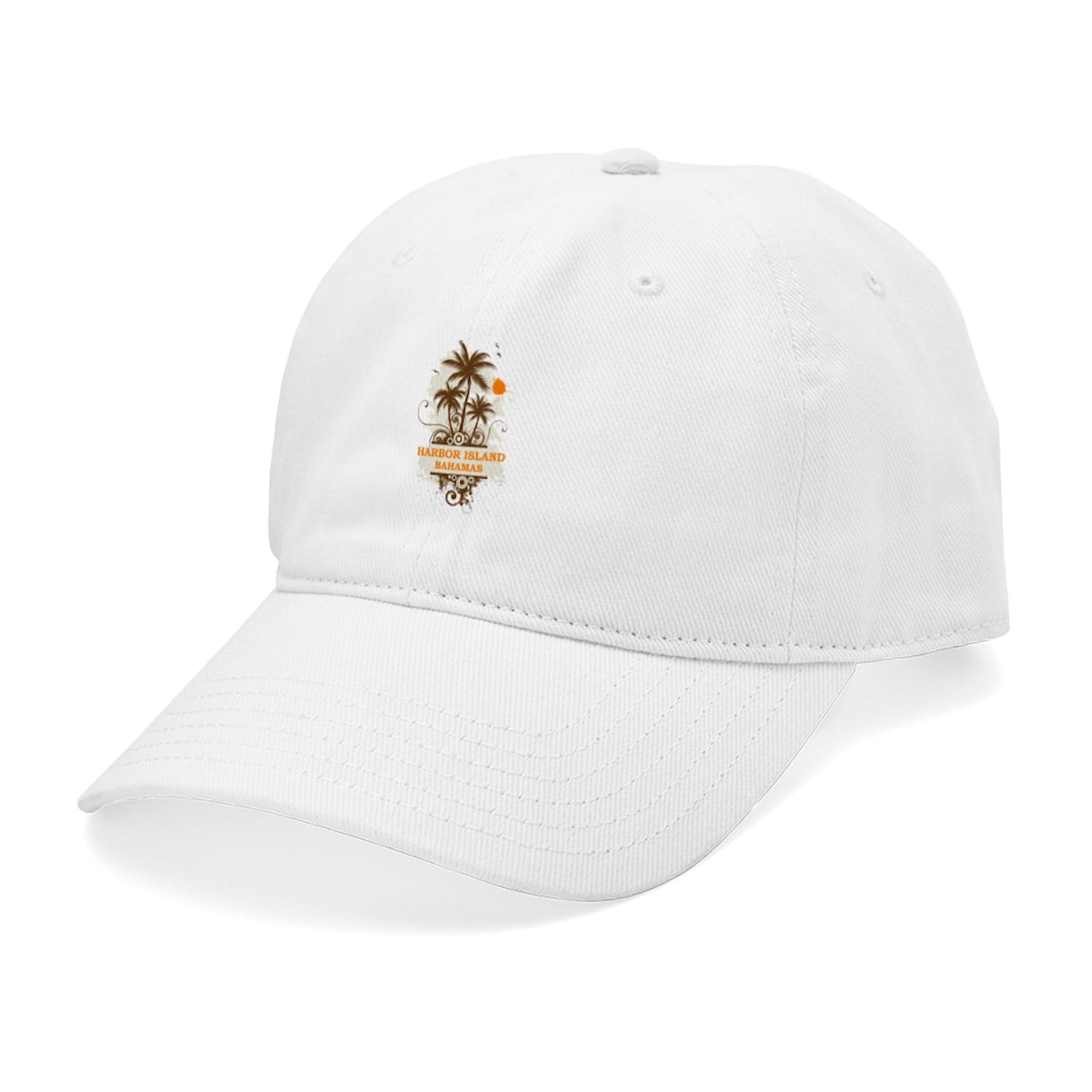 Harbor Island Bahamas Adjustable Baseball Cap - Stylish & Comfortable Hat for Beach Vacations, Travel & Outdoor Adventures