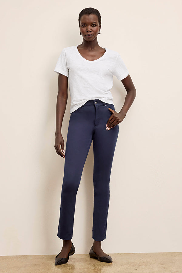 Roma Jean Eco-Friendly Better Than Denim Jeans - Dark Navy Blue for Women | Sustainable Fashion for Casual Wear & Everyday Outfits