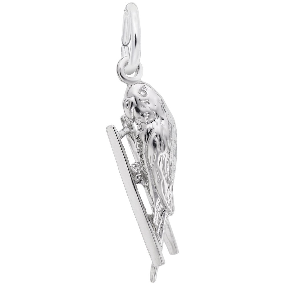 Budgie Charm - Handmade Bird Pendant for Bracelets & Necklaces - Perfect for Animal Lovers & Jewelry Making DIY Gifts